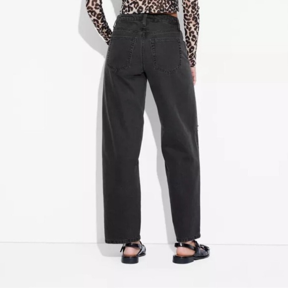 Wild Fable Mid-Rise 90's Relaxed Black Jeans, 8 - Picture 2 of 7
